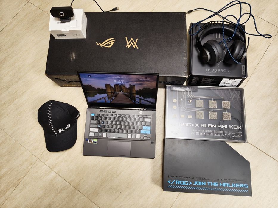 Laptop Gaming ASUS ROG Zephyrus G14 Alan Walker Edition