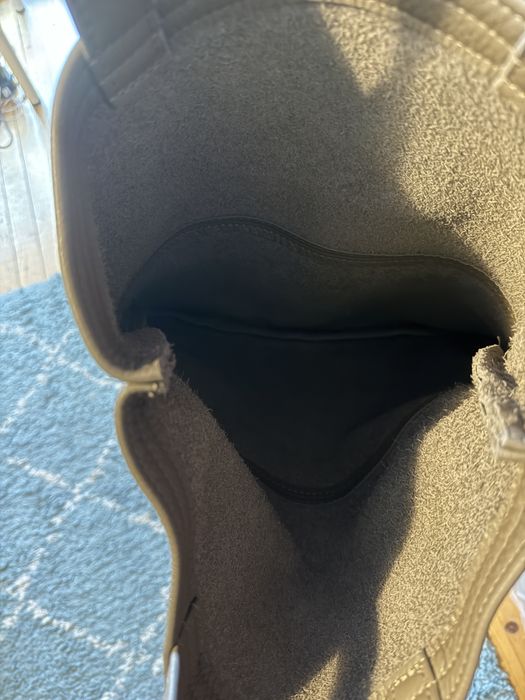 Чанта тип торба естествена кожа