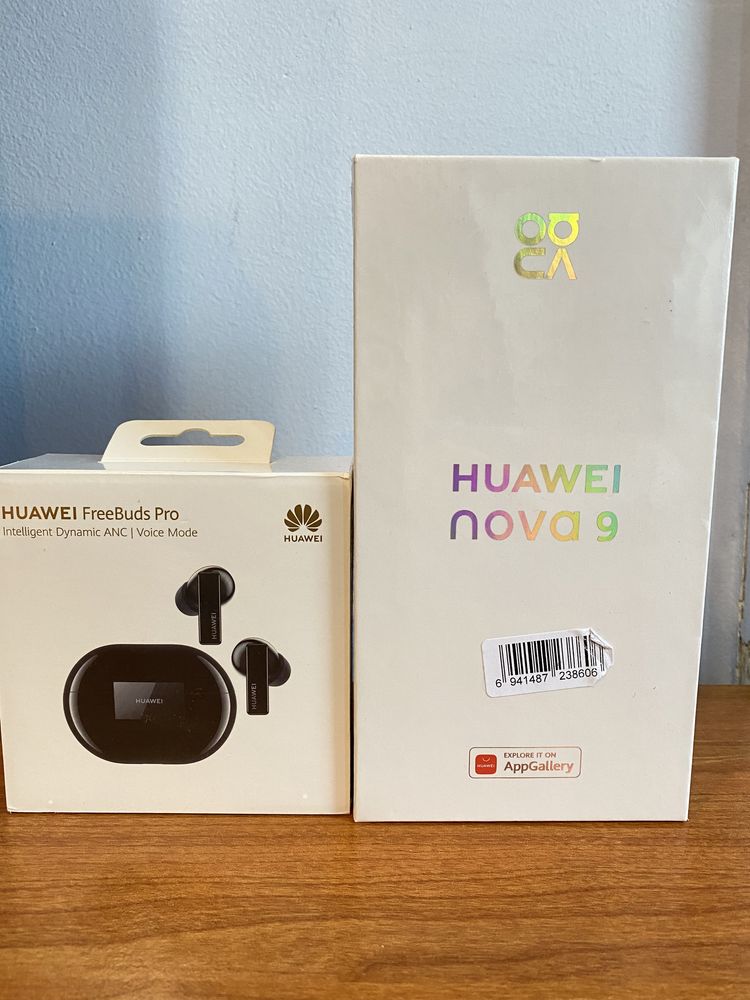 HUAWEI Nova 9 + HUAWEI freebuds pro