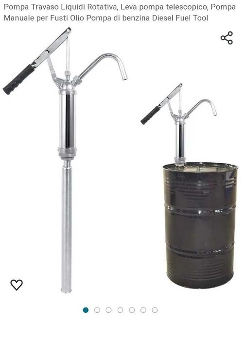 Ръчна ротационна помпа за пренос на течности