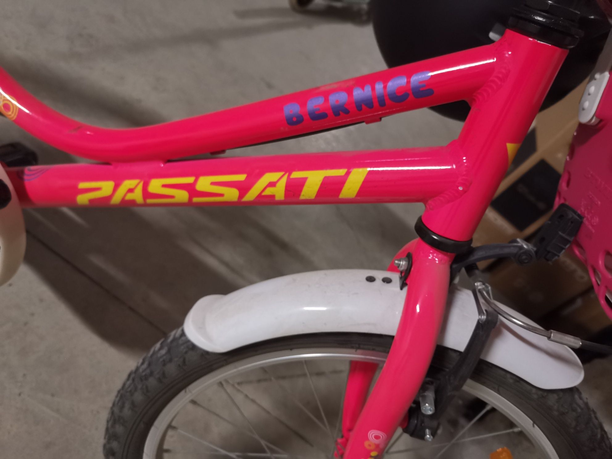 Детски велосипед Passati Bernice 20", розов