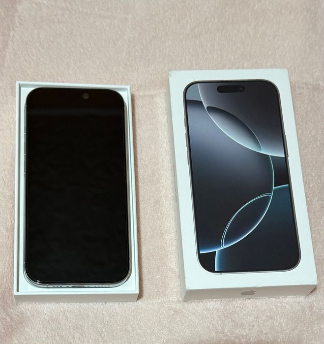 Iphone 16 Pro, White Titanium, 256GB