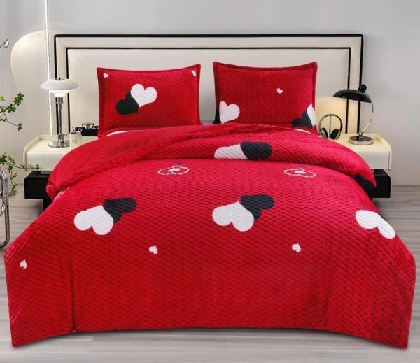 Lenjerie de pat groasă creponata