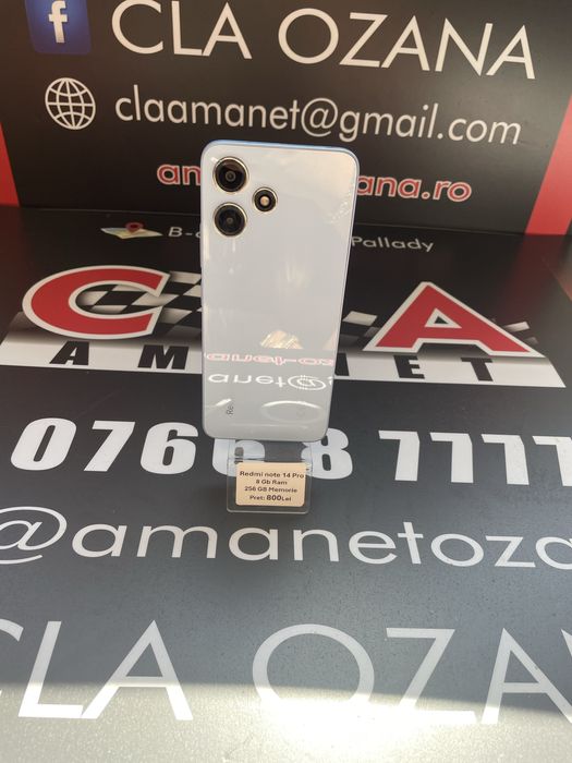 Amanet ozana vinde REDMI NOTE 14 PRO 8GB RAM 256 GB MEMORIE