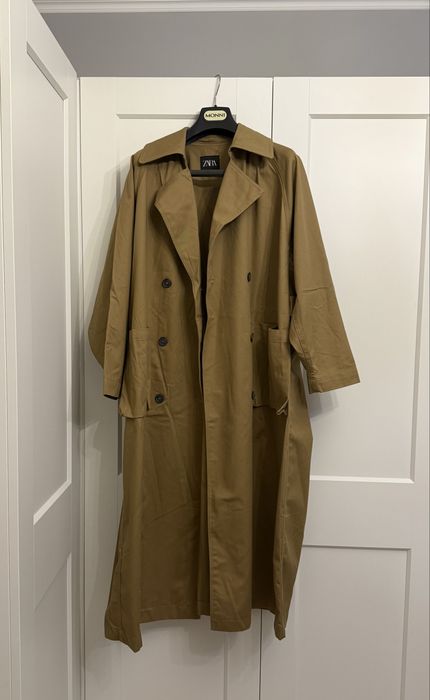 НОВ Oversized Тренч, Зара