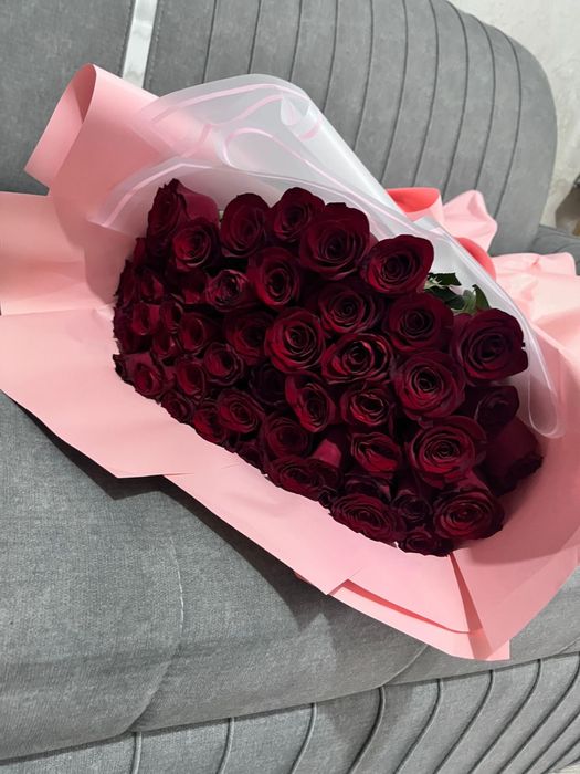 Свежие цветы недавно получила