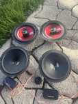 Vand subwoofer + statie + boxe sau separat