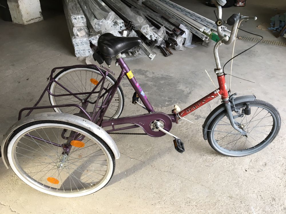 Bicicleta cu trei roti