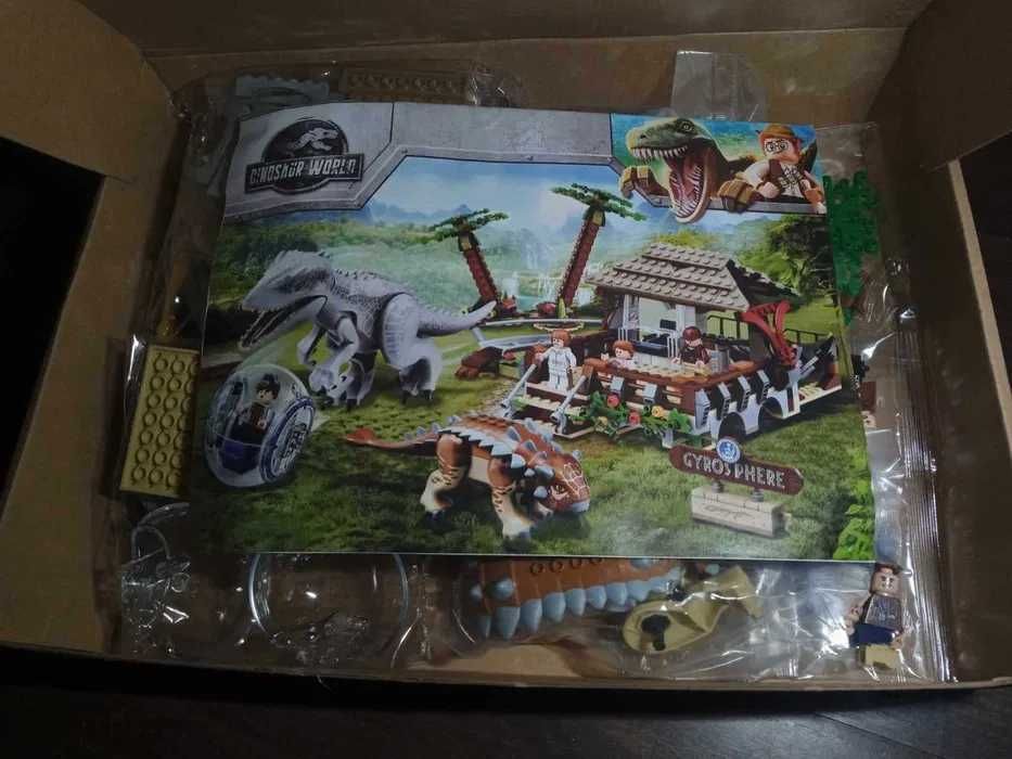 NOU Tip lego Jurassic girosfera Dinozaur Indominus Rex 75941