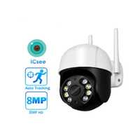 icsee 8mp Охранителна Wi-FI камера Smart Sphere 8MP за наблюдение, PTZ