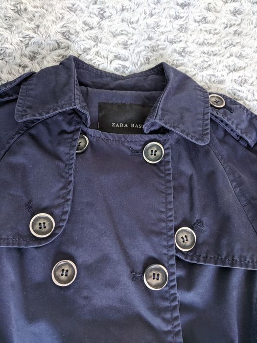 Trench Zara Basic măr S