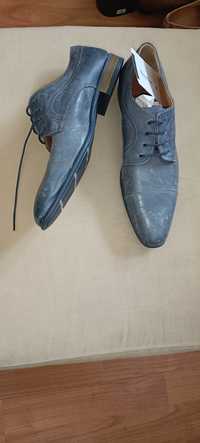 Мъжки кожени обувки 43