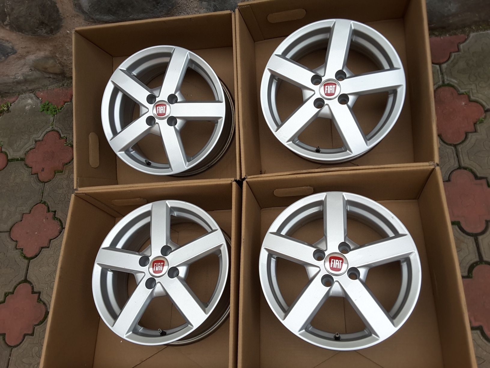 jante aliaj 15; 4x98; Fiat 500, 500e E, Panda, Panda 4x4, Linea