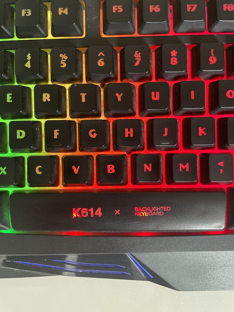 Tastatura gaming Marvo K614+mouse+mouse pad+ cooling pad x10