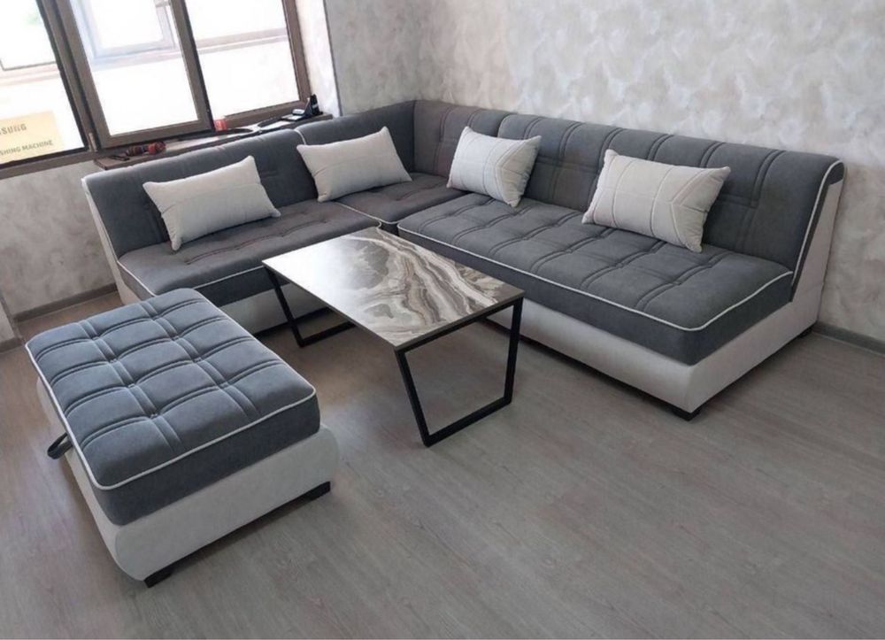 Мягкий диван уголок