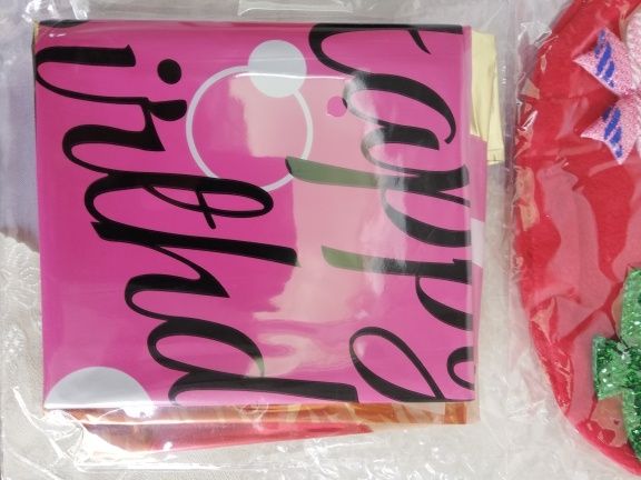 Balon mare 88x45 cm tip pahar HAPPY BIRTHDAY, roz