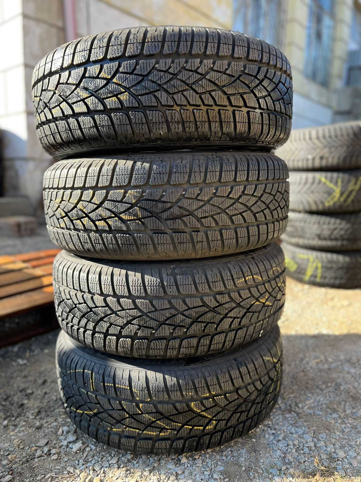 Зимни гуми 235 55 18 Dunlop грайфер 7мм