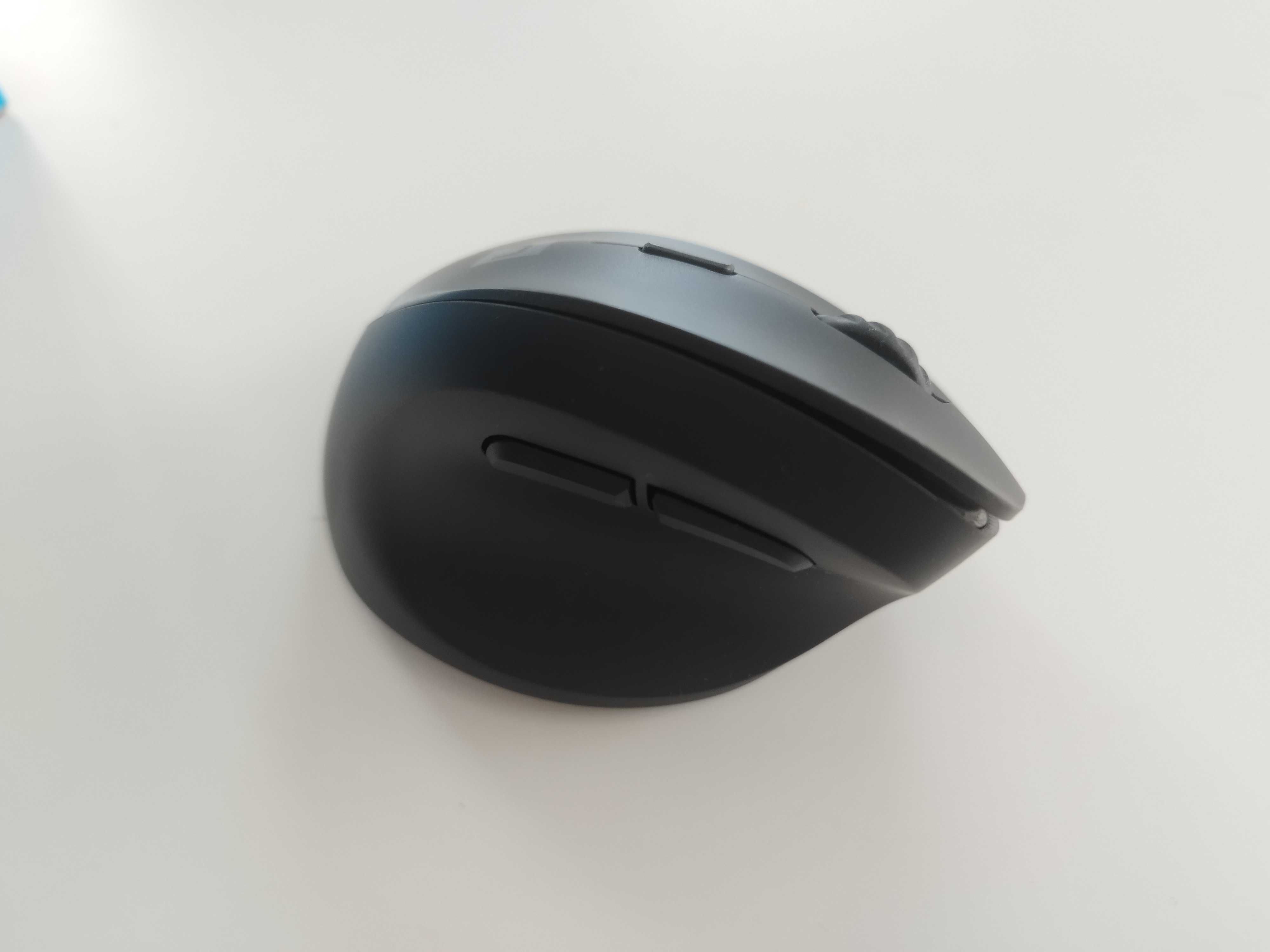 Natec Vertical Mouse Crake 2, за лява ръка, Black