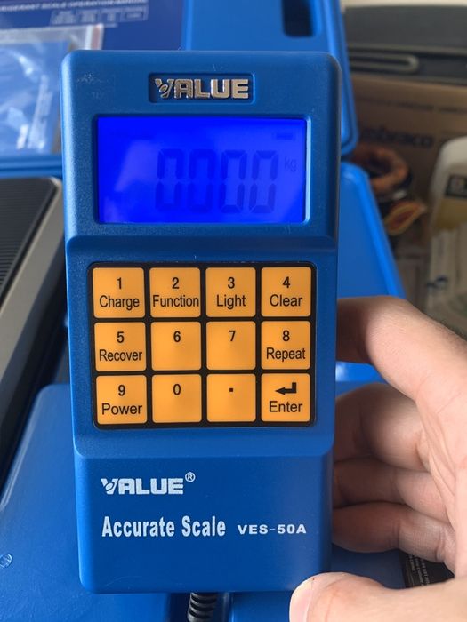Cantar value ves-50a 50kg afisaj electronic frigotehnie freon nou tva