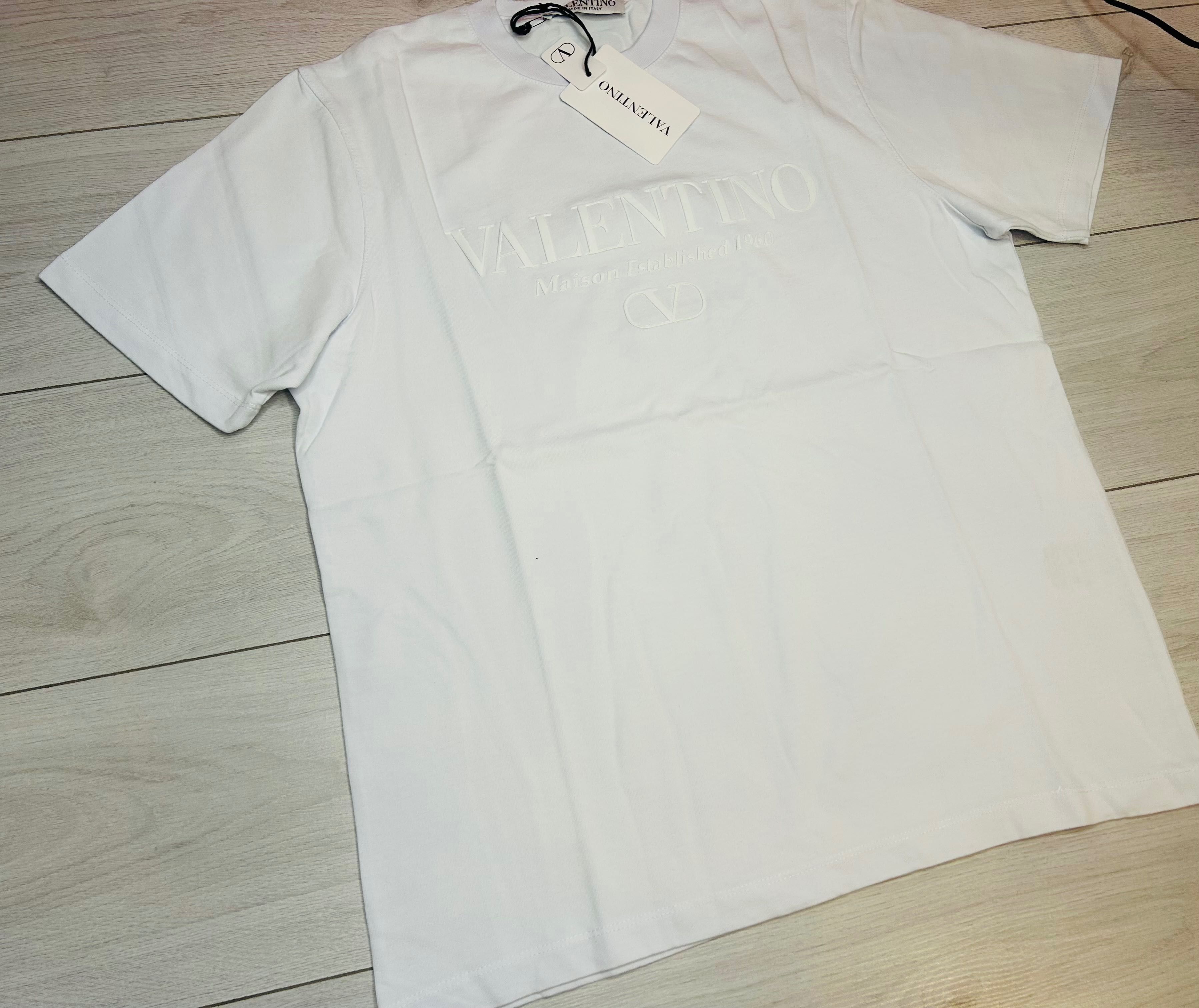 Tricou Valentino white new collection 2025
