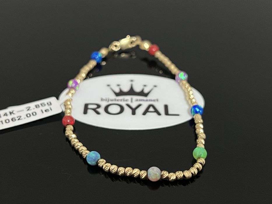 Bijuteria Royal CB : Bratara dama aur 14k 2,85gr lungime 17cm