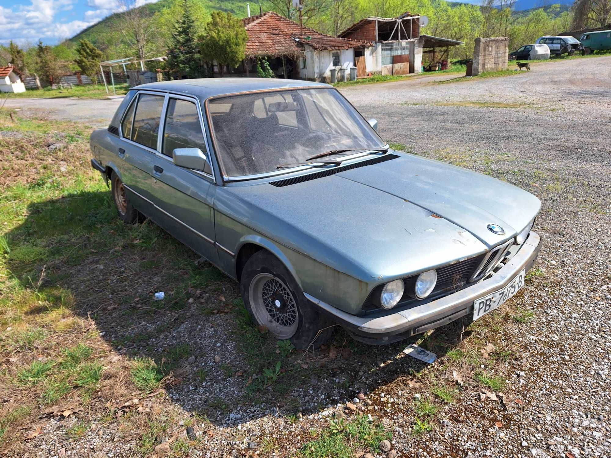 BMW 528 e12 2.8 v6 1984г. Ретро проект бартер