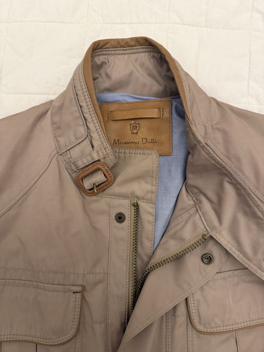 Мужской тренч Massimo Dutti