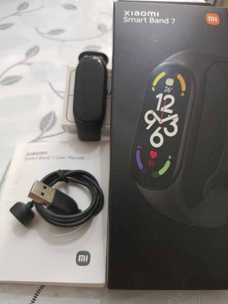 Смарт Xiaomi Band 7 User Manual в упаковке новый