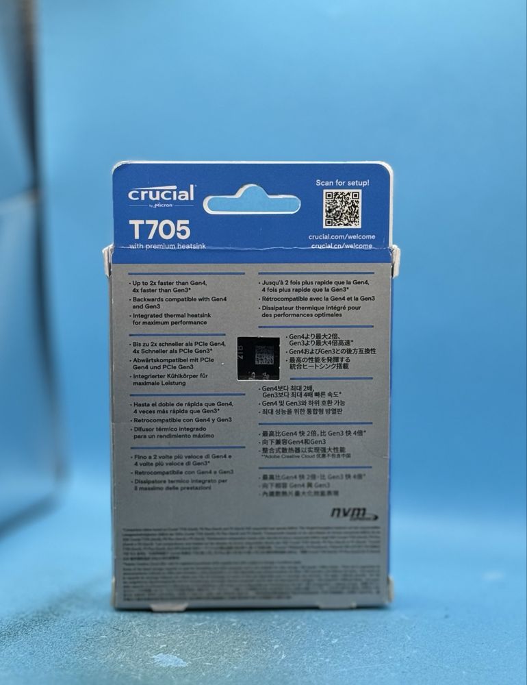НОВО!!! Solid State Drive (SSD) Crucial T705, 2TB