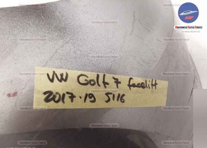 Bara Fata cu senzori si spalatori - originala Volkswagen VW  Golf  7 [