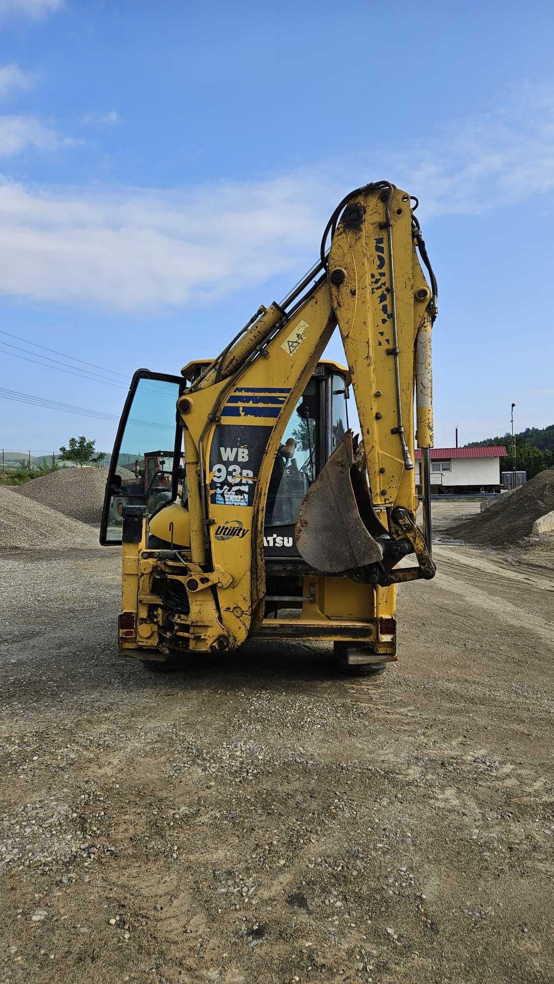 Vand/SCHIMB Buldoexcavator KOMATSU WB93R