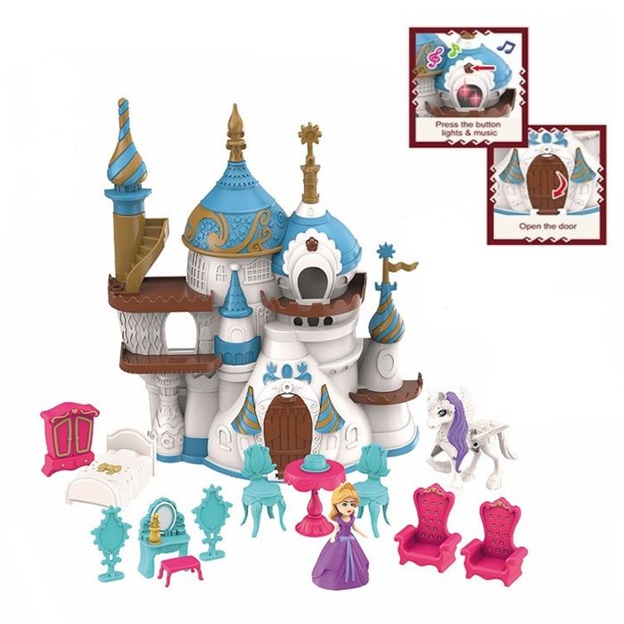 Детски Замък с музика и светлина