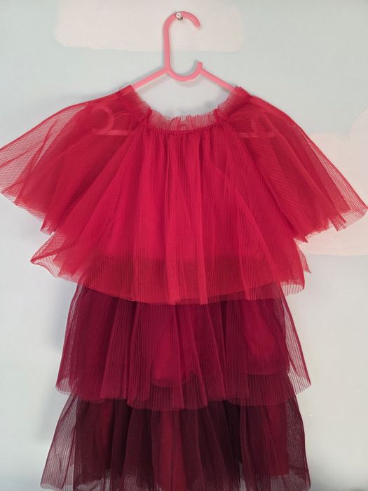 Rochita cu volane h&m 116 cm
