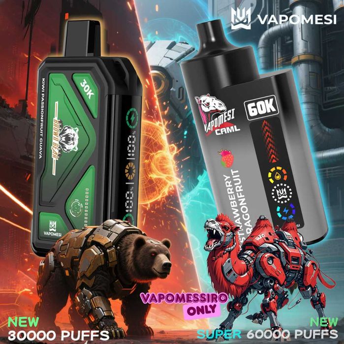 Vape Vapomesi cu Debit de Aer Reglabil si multi Wataj!