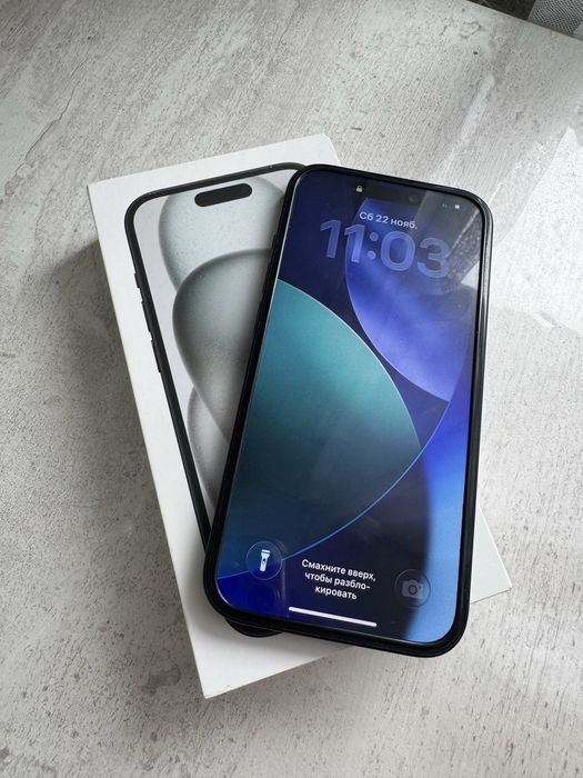 Продам айфон 15 акб89% без обмена