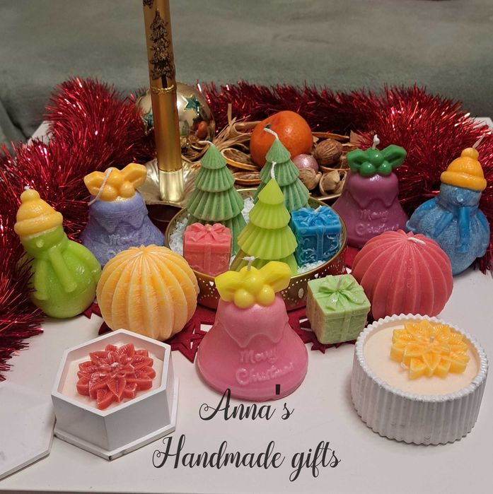 Ароматни коледни свещи