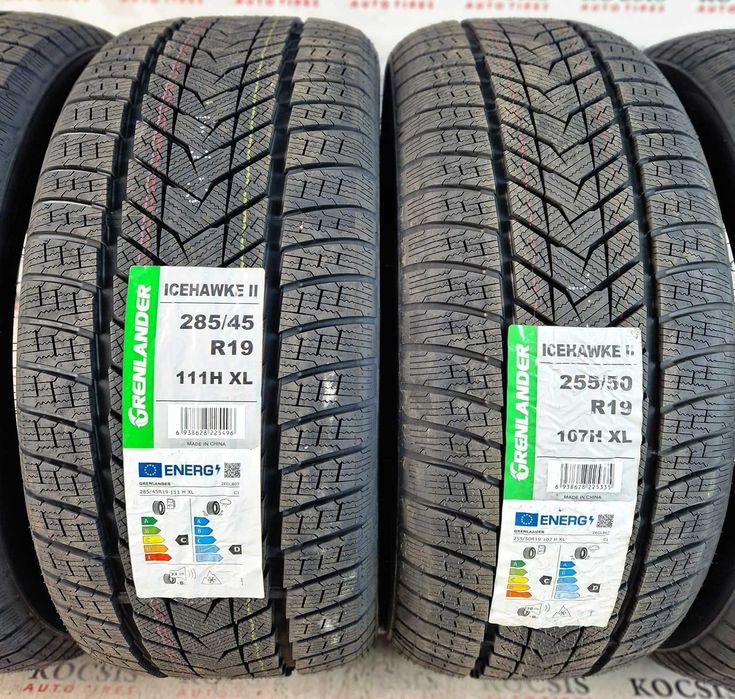 Set anvelope iarna - 255 50 19 cu 285 45 19 GRENLANDER m+s