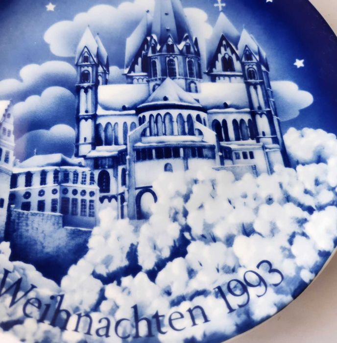 Винтидж коледни чинии