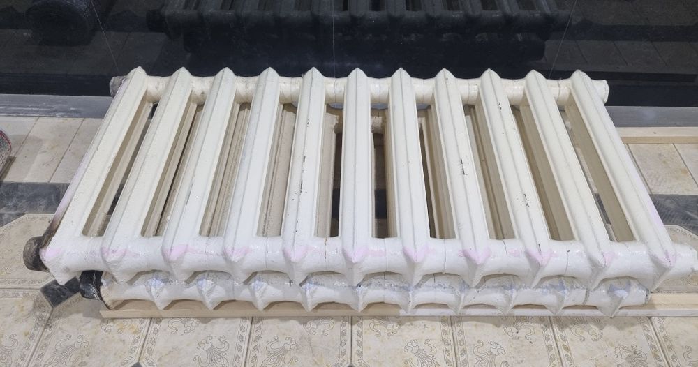 Chugun batareya, чугунная батарея (2 шт. 2 dona)