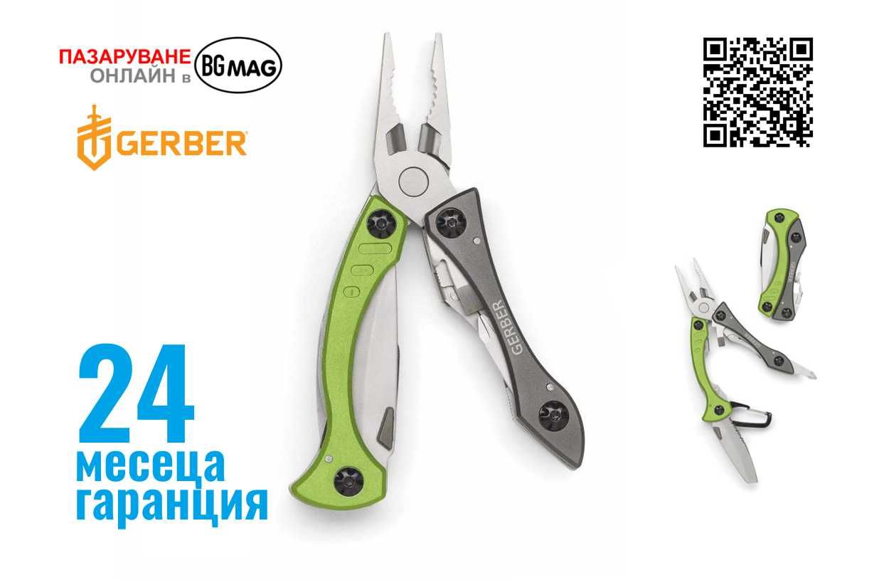 Gerber Dime Crucial Green мулти инструмент GE31-зелен цвят