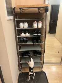 Двоен рафт от плат, шкаф, гардероб, органайзер за обувки Shoe Cabinet