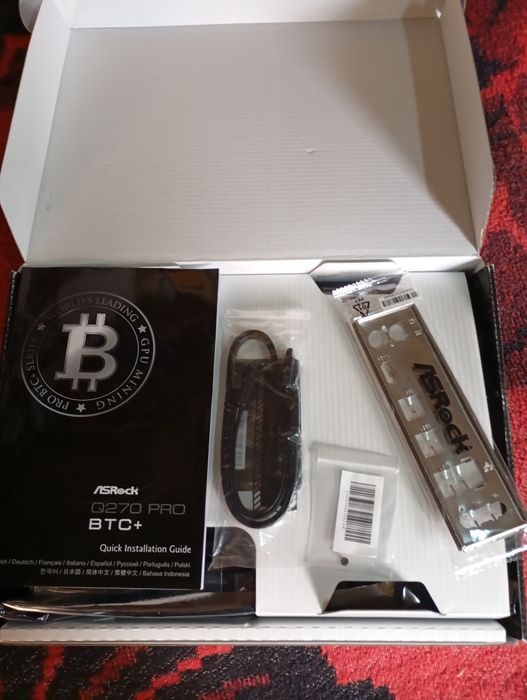 Placa de baza asrock q270 btc+ noua pentru gaming sau minat