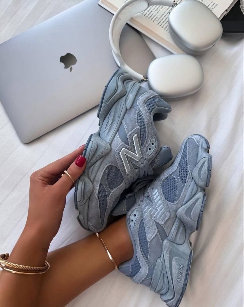 Дамски маратонки New Balance 9060 Washed Blue