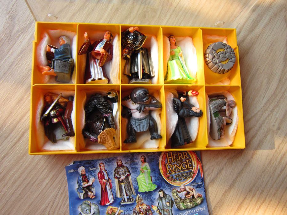 cadou deosebit si rar The Lord of the Rings Kinder Germania 2004