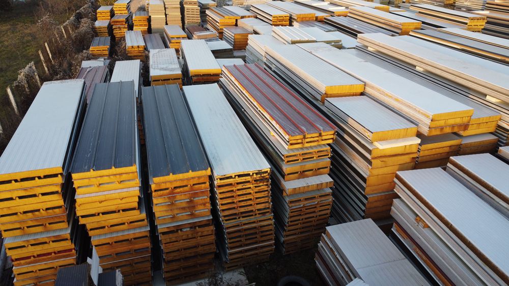 Panouri termoizolante tip sandwich 12-16cm - direct din depozit