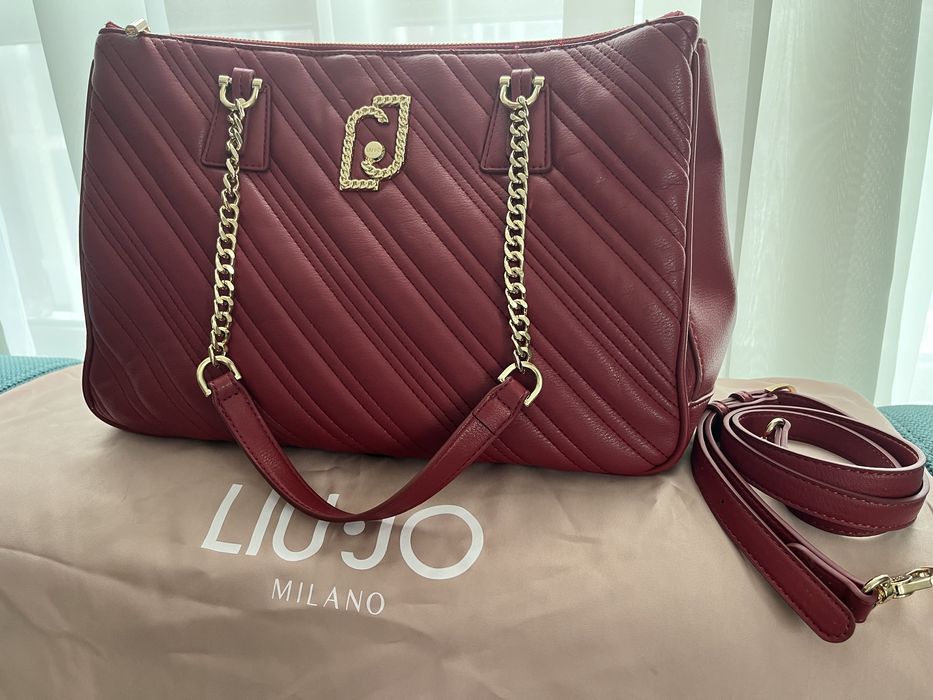 LIU JO чанта бордо 36см
