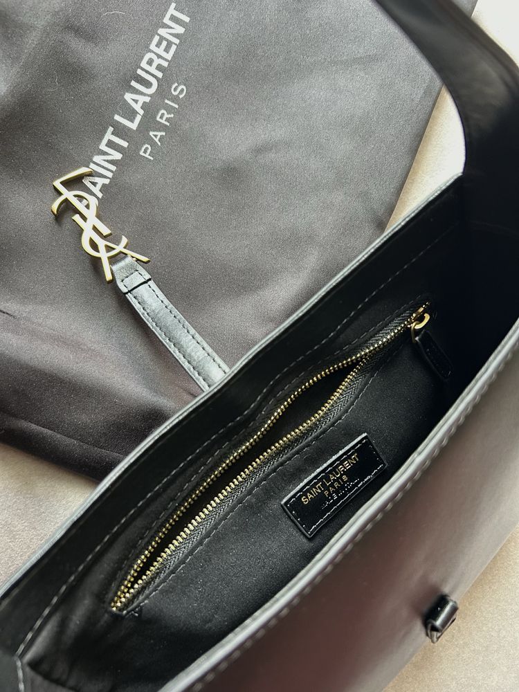 YSL 5 а̀ 7 чанта естествена кожа