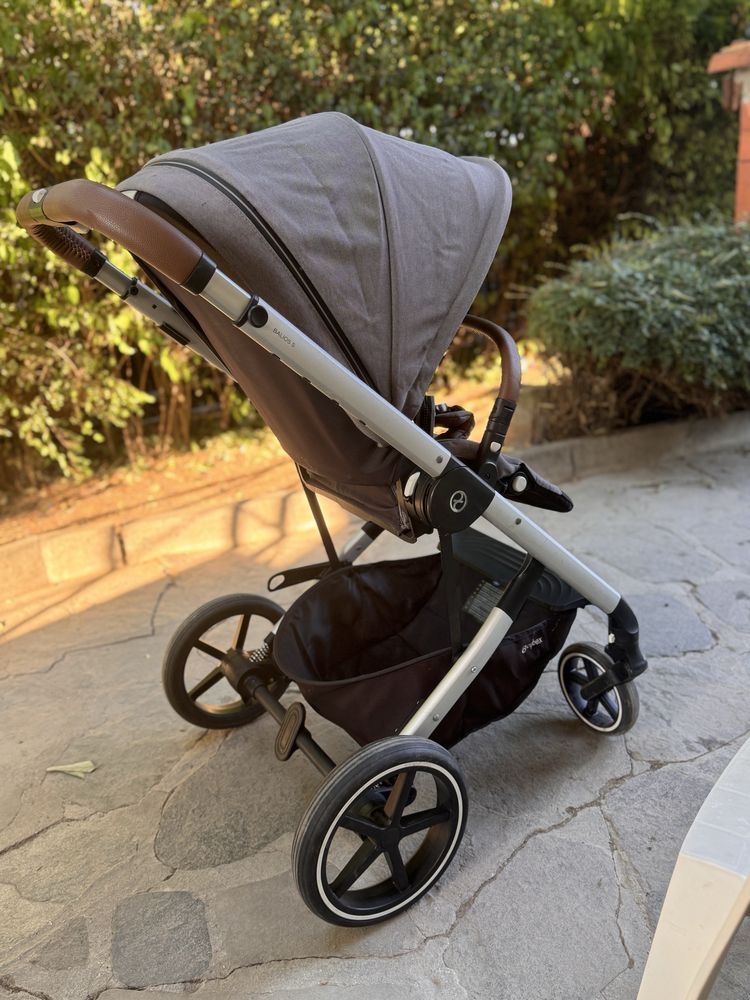 Детска количка Cybex Balios S 3в1 + чадър и дъждобран