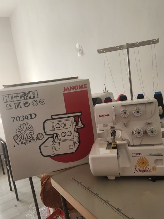 Оверлок Жаноме janome гарантиясымен