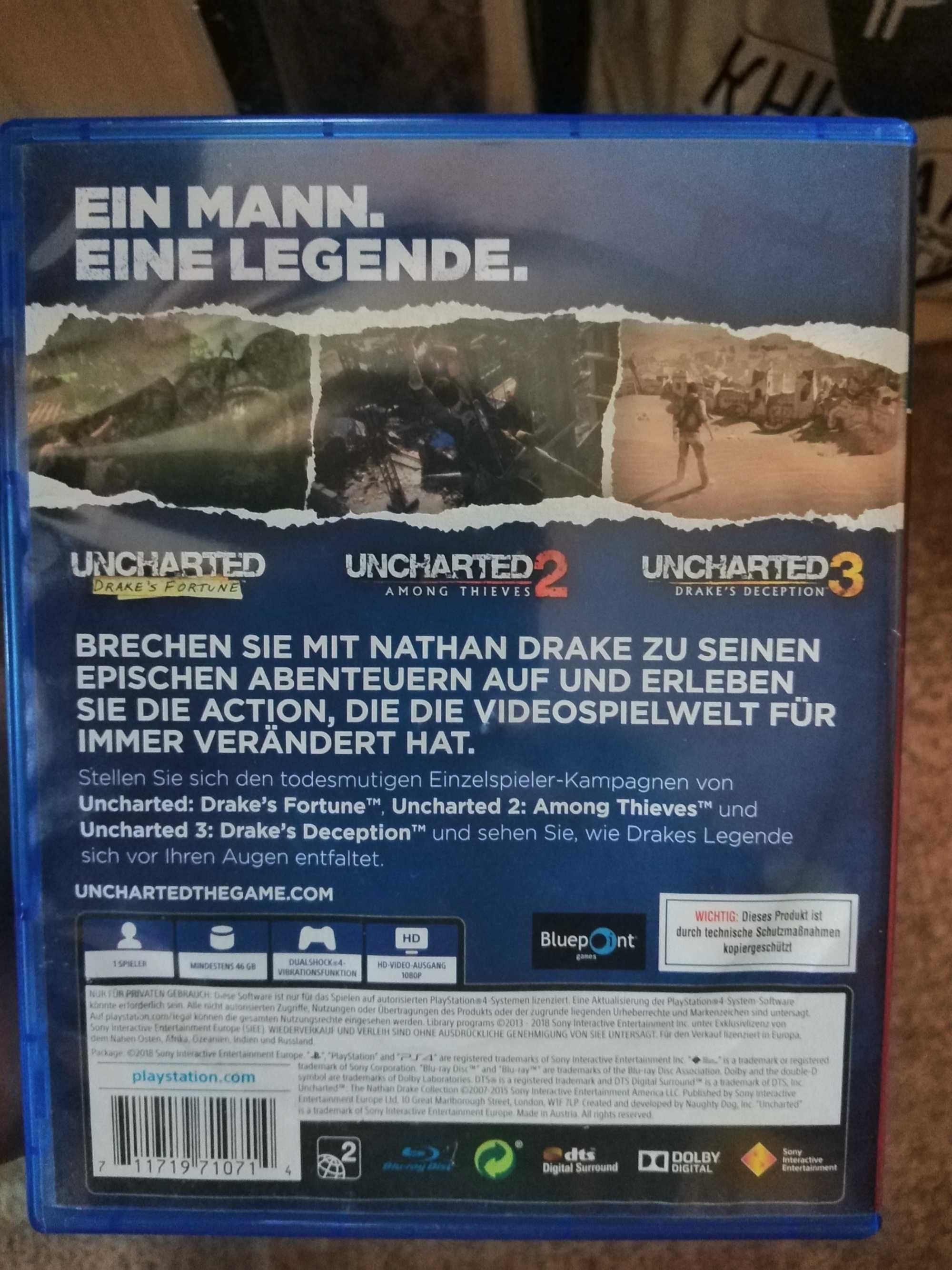 Dirt Rally, F1 23, Uncharted 1,2,3 (Ps4) + Update за Ps5